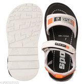 Synthetic white sandals for toddlers, age 2-2.5 years, Made in India